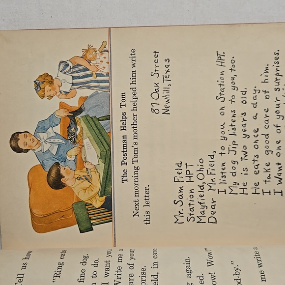 Vintage School Book "Susan's Neighbors" Hardback 1937 Old Time Retro Reading - Picture 14 of 16